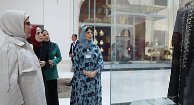 Emine Erdoğan, Umman'da Ulusal Müze'yi ziyaret etti