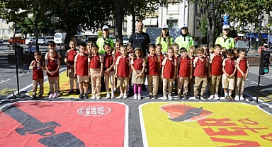 Kırklareli'nde 400 Öğrenciye Uygulamalı Trafik Eğitimi Verildi