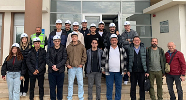 Kırklareli Üniversitesi Öğrencilerinden Edirne İçme Suyu Arıtma Tesisi'ne Teknik Gezi