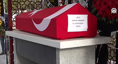 Komşusu Tarafından Öldürülen Astsubay Gözyaşları Son Yolculuğuna Uğurlandı...
