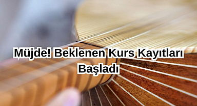 Müjde! Beklenen Kurs Kayıtları Başladı