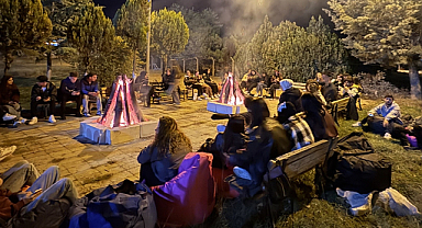Pınarhisar MYO'da Kamp Ateşiyle Renkli Anlar...