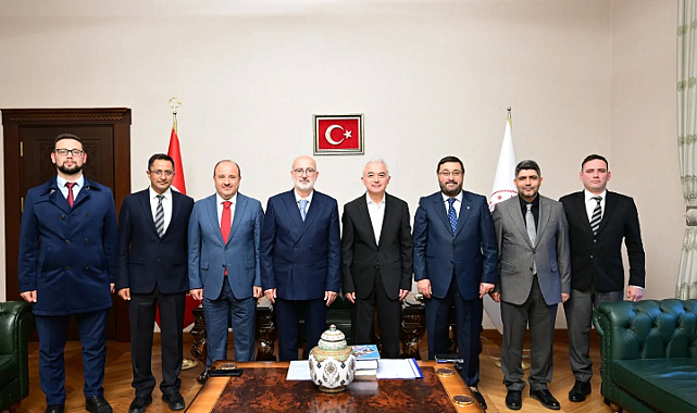 Vali Uğur Turan, Diyanet İşleri Başkanlığı Heyetini Kabul Etti