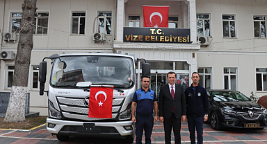 Vize Belediyesi Araç Filosunu Güçlendirdi