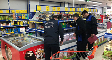 Zabıta Ekiplerinden Marketlere Hijyen ve Fiyat Denetimi