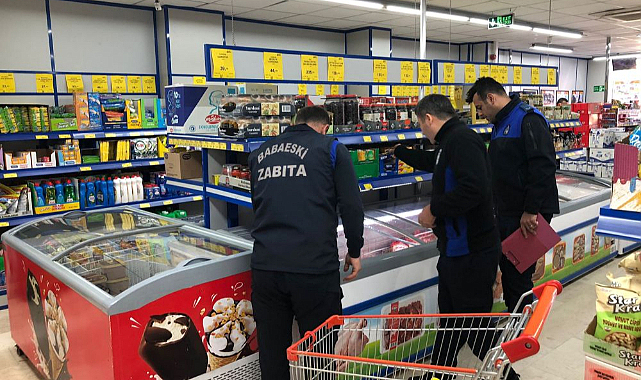 Zabıta Ekiplerinden Marketlere Hijyen ve Fiyat Denetimi