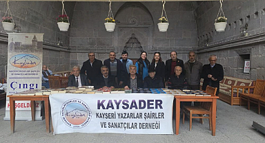Alaeddin İkican Kayseri’de Şair ve Yazarlarla Buluştu