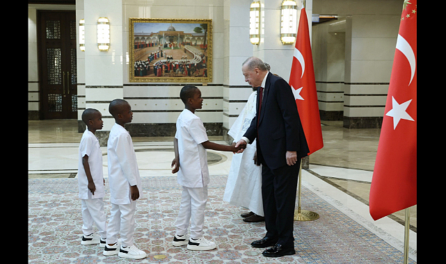 Cumhurbaşkanı Erdoğan; Lübnan, Gana, Filistin, Gine ve Japonya büyükelçilerini kabul etti