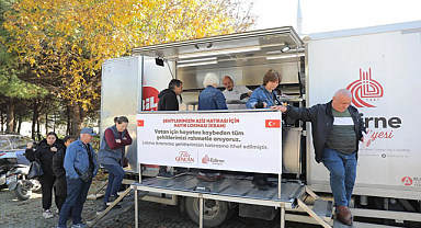 Edirne Belediyesi’nden Şehitlerimizin Aziz Hatırasına Lokma İkramı