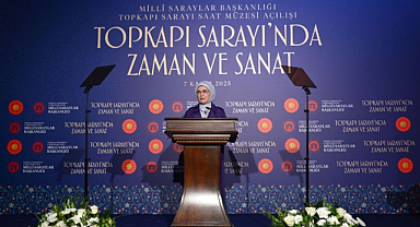 Emine Erdoğan, Topkapı Sarayı Saat Müzesi'nin Açılışına Katıldı