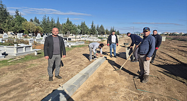 Kavaklı Mezarlığında Çevre ve Su Düzenlemesi