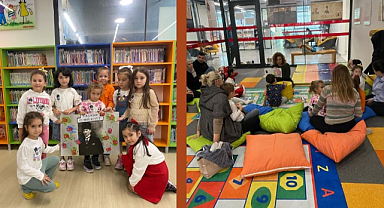 Kırklareli İl Halk Kütüphanesi’nde Çocuklar Cumhuriyetle Buluştu