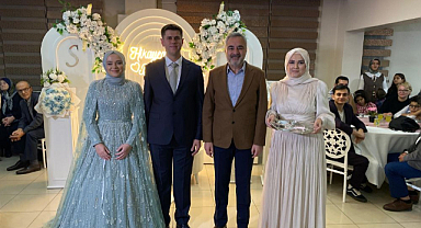 Milletvekili Sarıçam, Genç Çiftin Mutluluğuna Ortak Oldu