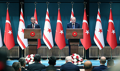 “Millî davamız Kıbrıs’ta adil ve kalıcı çözüme yönelik mücadelemizi kararlılıkla sürdüreceğiz”