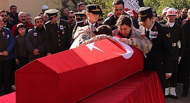 Tekirdağ, Şehidine Ağladı! İlker Aykut Son Yolculuğuna Uğurlandı