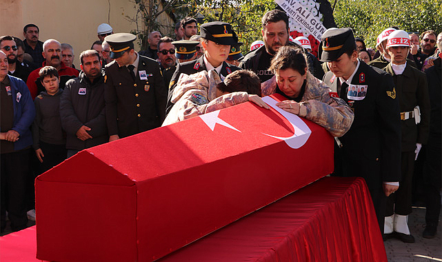 Tekirdağ, Şehidine Ağladı! İlker Aykut Son Yolculuğuna Uğurlandı