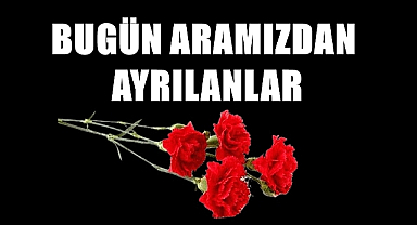 Şehrimizden Bugün 2 Acı Haber…