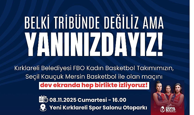 Seyircisiz Maça Anlamlı Tepki! Kırklareli Halkı Dev Ekranda Buluşuyor