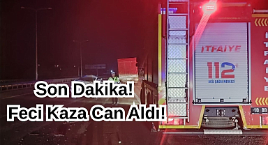 Son Dakika! Feci Kaza Can Aldı!