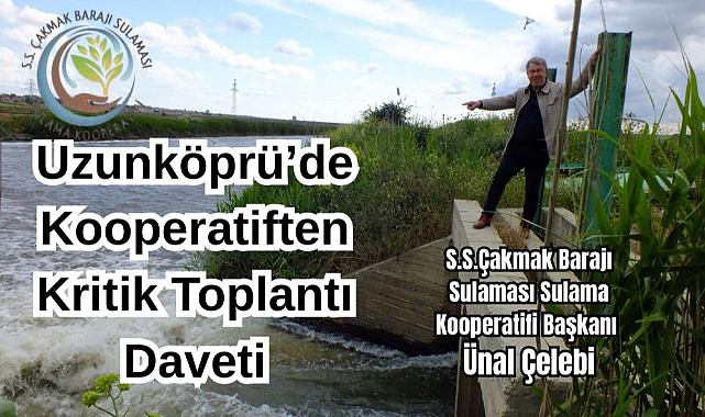 Uzunköprü’de Kooperatiften Kritik Toplantı Daveti