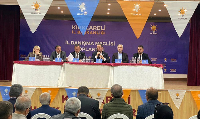 Vekil Sarıçam: “Kırklareli’nin Her Köşesinde Vatandaşlarımızın Gönlüne Dokunmaya Kararlıyız”