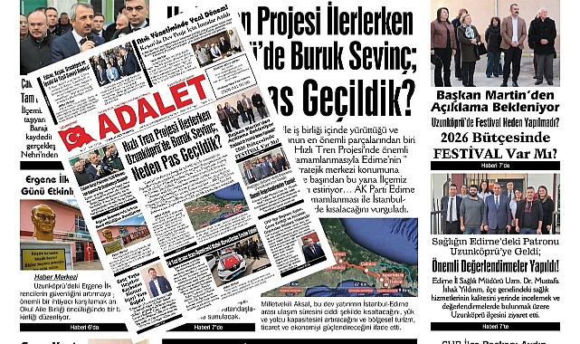 Adalet Gazetesi Aralık Sayısıyla Okurlarıyla Buluştu