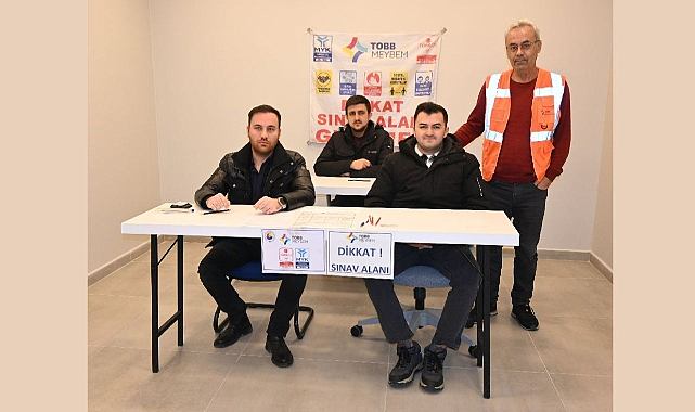 Adaylar Mesleki Yeterlilik Sınavında Ter Döktü