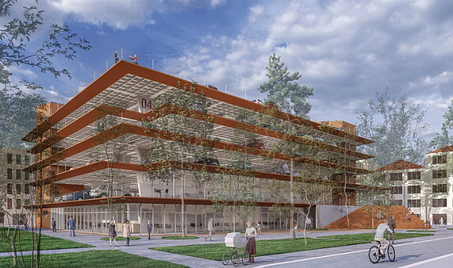 Hem Otopark Hem Belediye Hizmeti Bir Arada