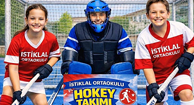 İstiklal Ortaokulu’nda Hockey Heyecanı Başlıyor