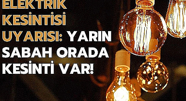 Kırklareli’nde Planlı Elektrik Kesintisi! Vatandaşlara Uyarı