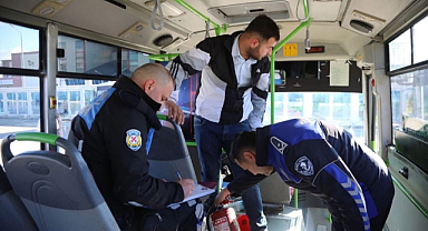 Kırklareli’nde Şehiriçi Otobüslerde Ortak Denetim