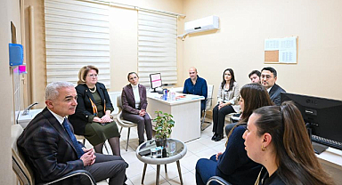 Vali Turan Çocuk İzleme Merkezi’nde