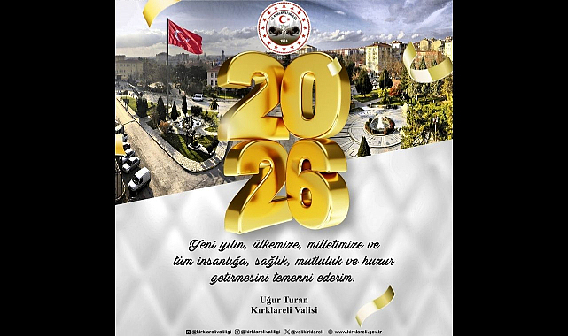 Vali Turan’dan Yeni Yıl Mesajı