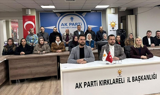 AK Parti Kırklareli'nde Üye Rekoru!
