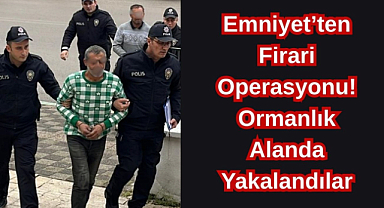 Edirne’de Firari Operasyonu! Ormanlık Alanda Yakalandılar