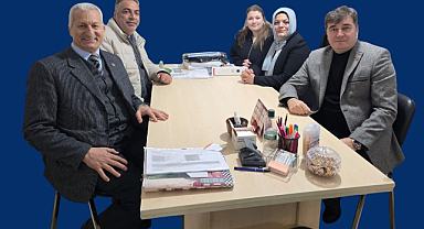 Emekli Astsubaylar Derneği’nden Gazetemize Anlamlı Ziyaret