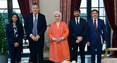 Emine Erdoğan, UNRWA Genel Komiseri Lazzarini ile Görüştü