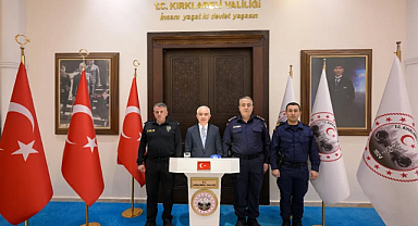 Kırklareli'nde 2025 Aralık Ayı Asayiş Raporu Açıklandı