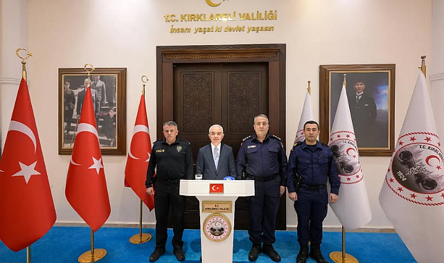 Kırklareli'nde 2025 Aralık Ayı Asayiş Raporu Açıklandı