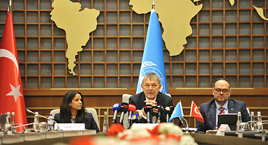 UNRWA Genel Komiseri Lazzarini, Başkanlığımız tarafından düzenlenen basın toplantısına katıldı