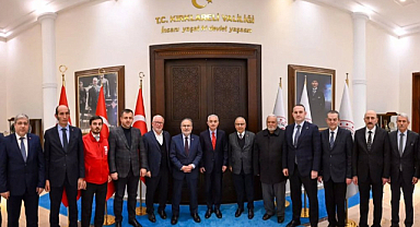 Vali Uğur Turan, 15 Temmuz Derneği Heyetini Ağırladı