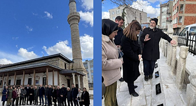 Vekil Aksal’dan Uzunköprü’de Tarihi Muradiye Camisi’ne Ziyaret
