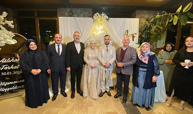 Vekil Sarıçam, Koca Ailesinin Nişan Törenine Katıldı