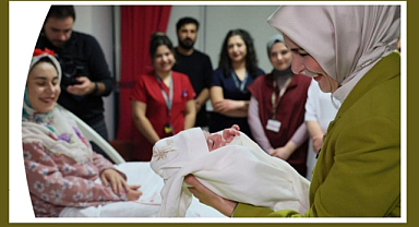 Yeni Yılı'ın İlk Bebeklerine Süpriz Ziyaret!