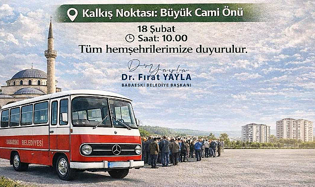 Babaeski Belediyesi’nden TOKİ Kurasına Ücretsiz Ulaşım