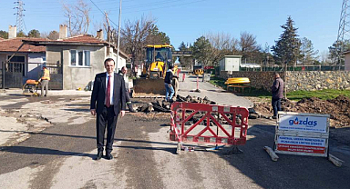 Başkan Özalp Doğalgaz Çalışmalarını Yerinde İncelendi