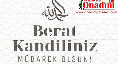 Berat Kandiliniz Mübarek Olsun