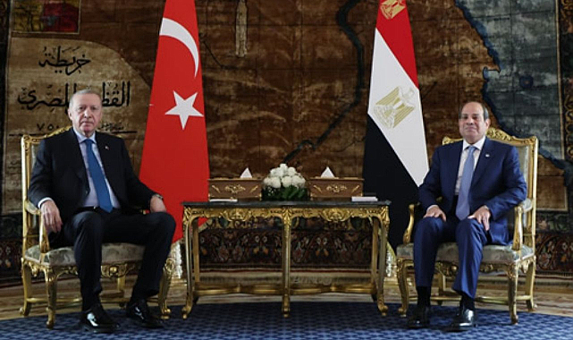 Cumhurbaşkanı Erdoğan, Mısır Cumhurbaşkanı es-Sisi İle Görüştü