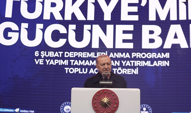 “Devlet-millet dayanışmasıyla depremin açtığı yaraları beraberce sardık”