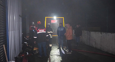 İnece’de Korkutan Yangın! Süt Fabrikası Alevlere Teslim Oldu